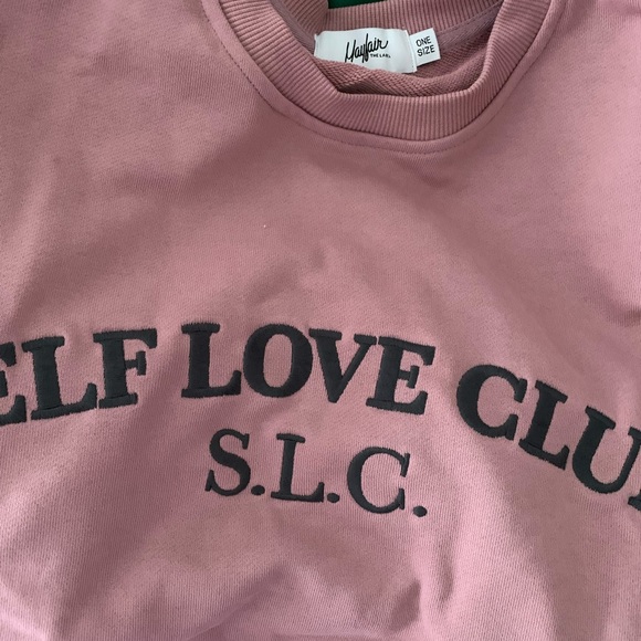 The Mayfair Group Self Love Club Sweatshirt - Picture 4 of 4